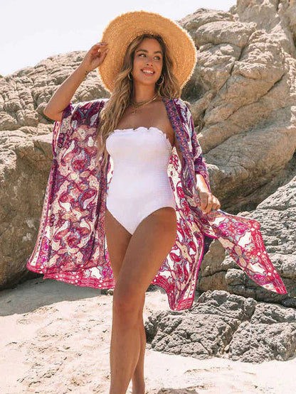 Molly | Boho Kimono Strand Cover-Up