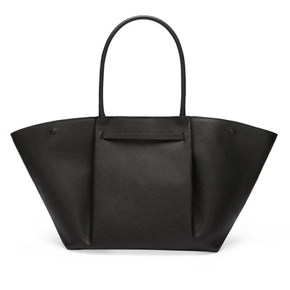 Tassa | Luxe Oversized Schoudertas met Gouden Sluiting