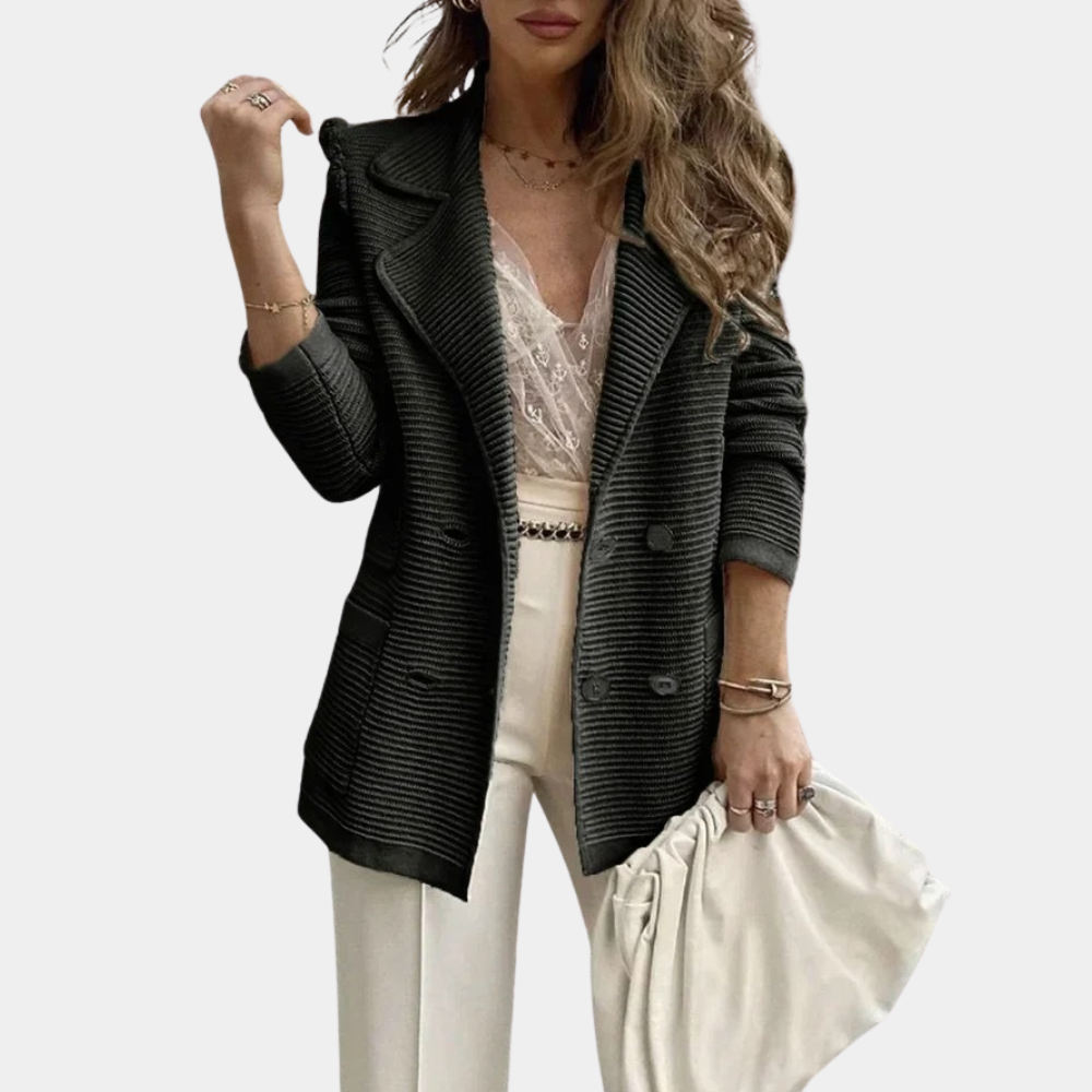 Renisa | Blazer Tricoté Croisé