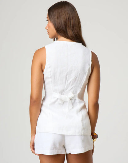 Lente zomer dames korte broek wit luchtig comfortabel