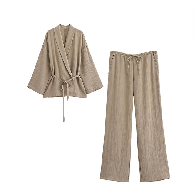 Nora | Linnen Kimono