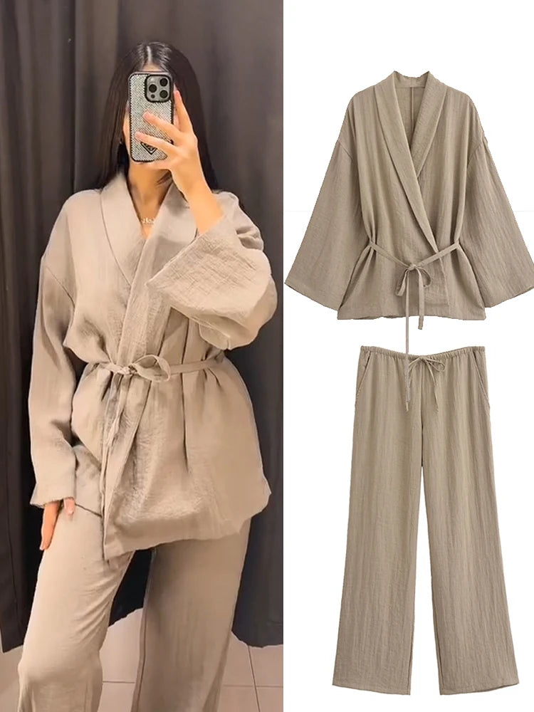 Nora | Linnen Kimono