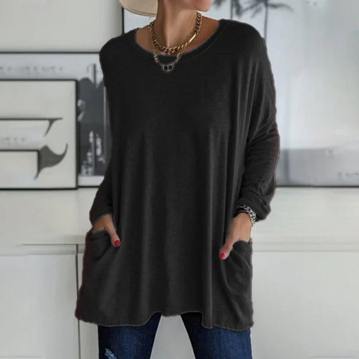 Rianne | Casual Oversized Top met Zakken