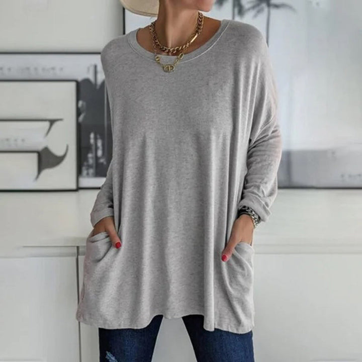 Rianne | Casual Oversized Top met Zakken