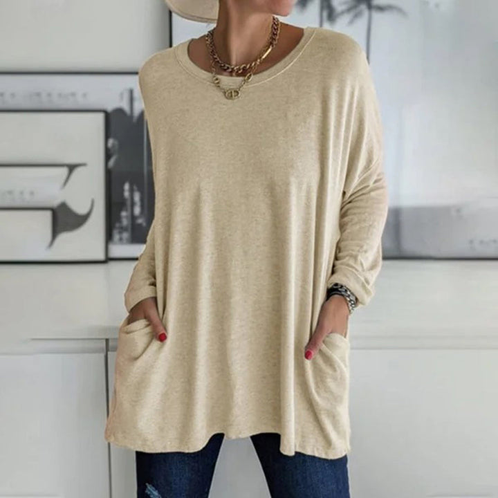 Rianne | Casual Oversized Top met Zakken