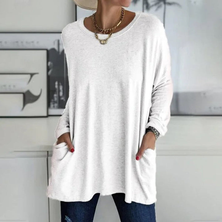 Rianne | Casual Oversized Top met Zakken