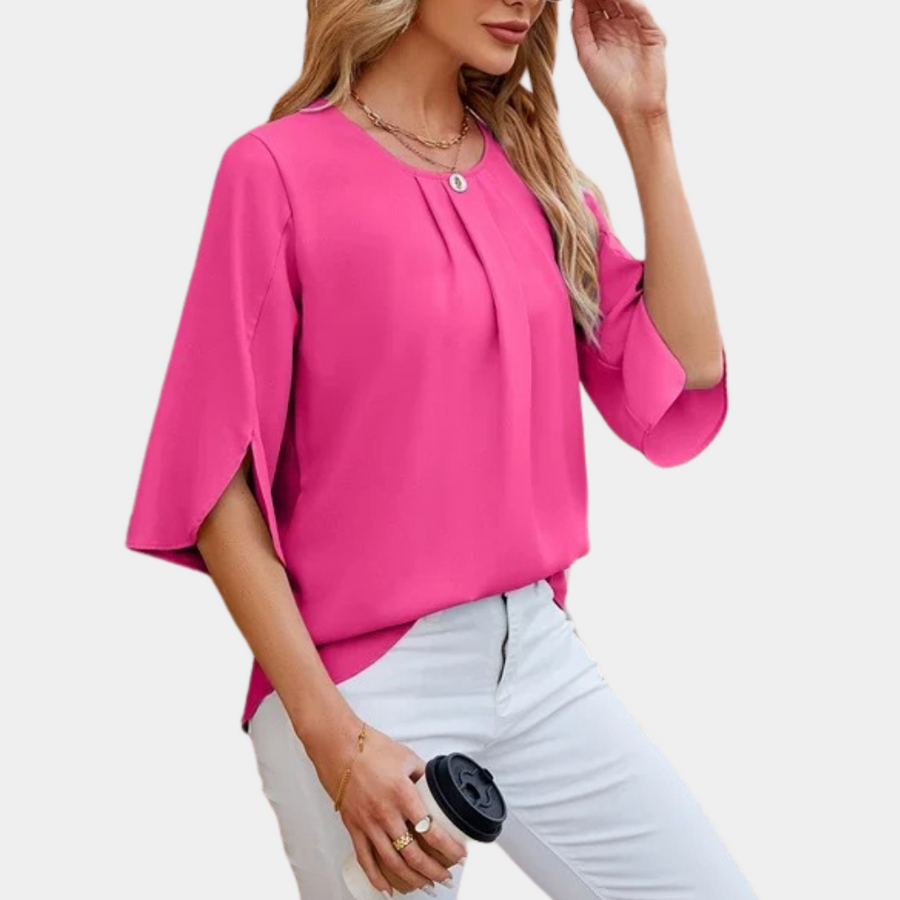 Remy | Elegante Splitmouw Blouse