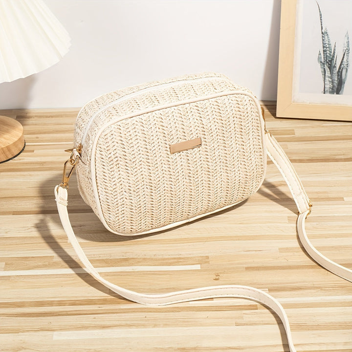 Reah | Elegancka pleciona torebka na ramię