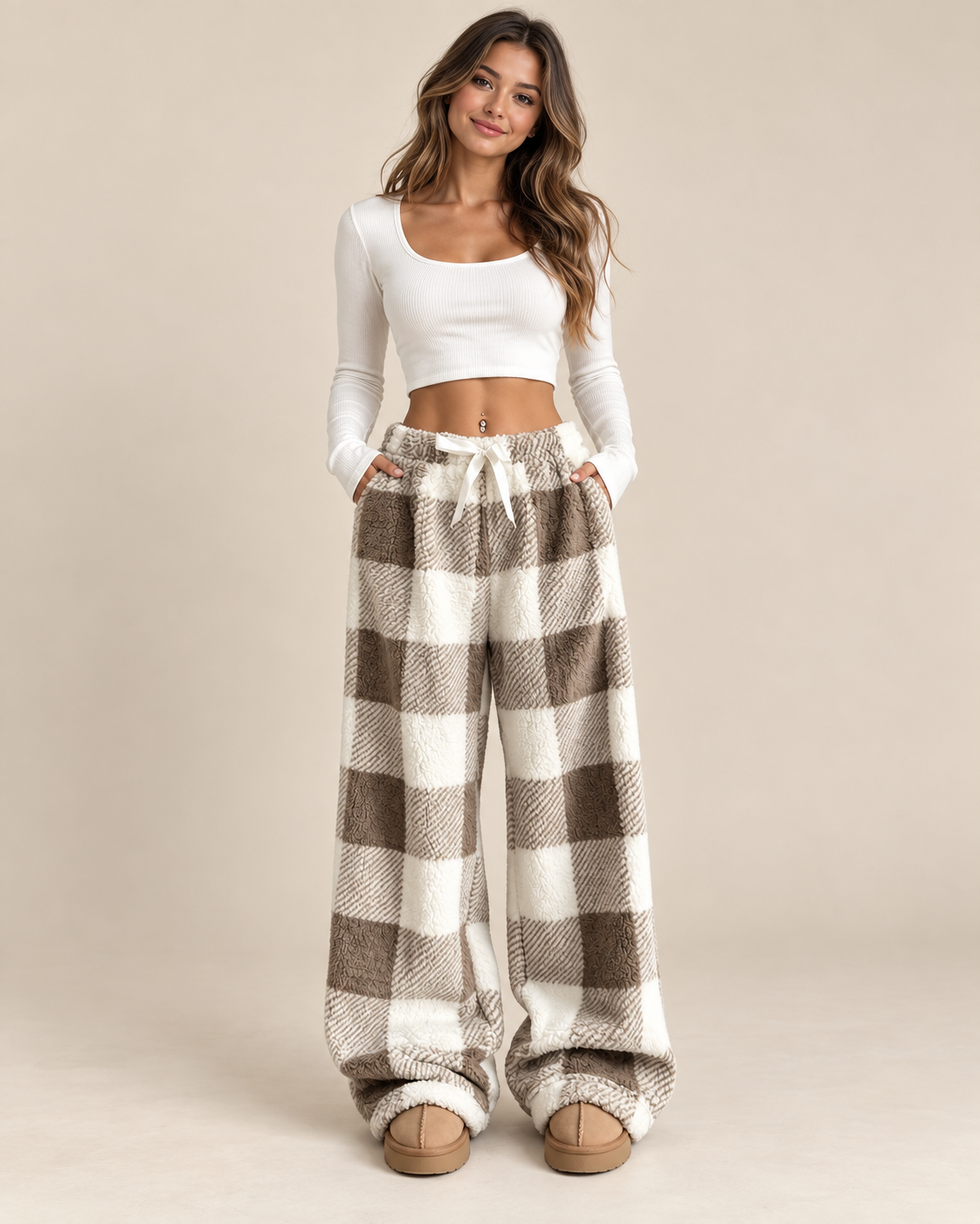 Beige/Blanc / 2XL