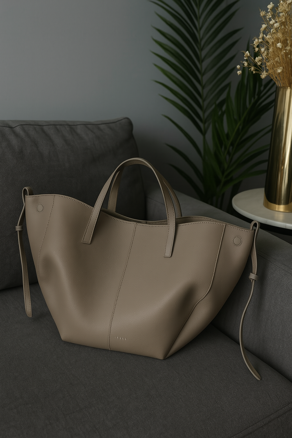 Vintage Chic Women's Tote Bag with Spacious Inner Pockets