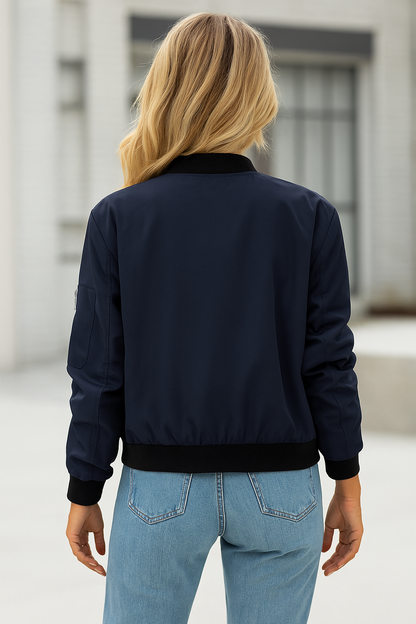 Macy | Casual Bomber Jacket