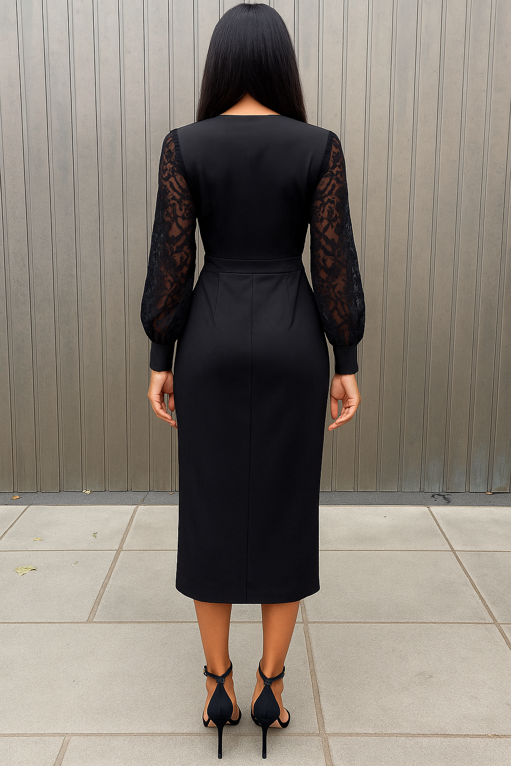 Alegra | Elegante Midi Jurk