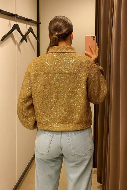 Lucrece | Glam Sequin Bomberjack