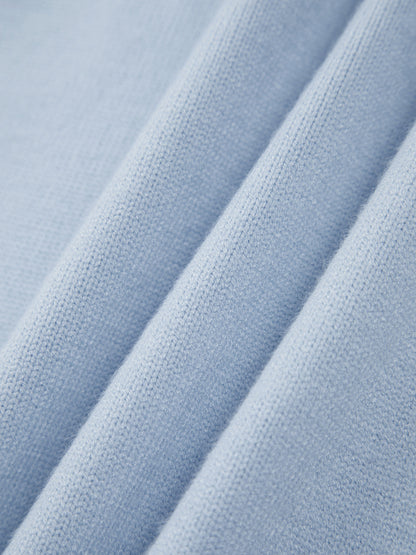 Oversized Gebreide Vrouwen Trui met Lange Mouwen