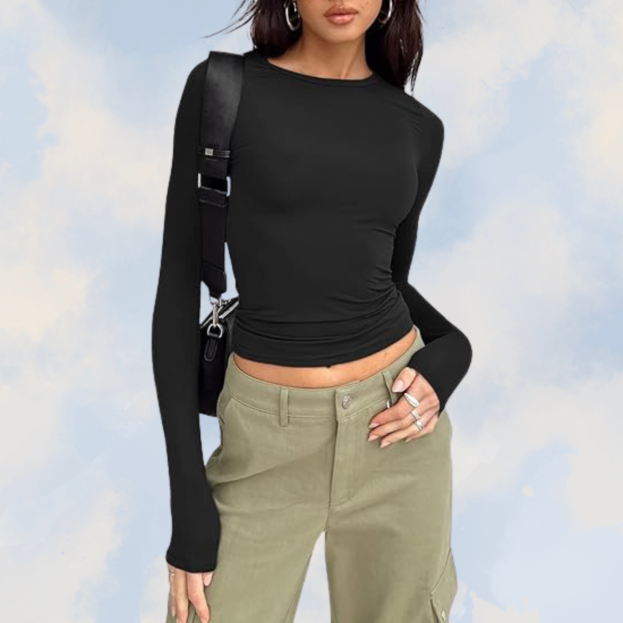 Lizzy | Long Sleeve Basic Essential