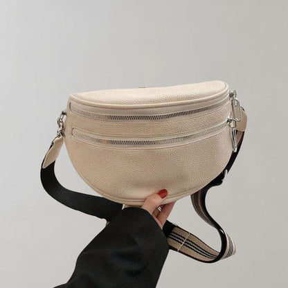 Wilna | Crossbody Tas met Dubbele Rits – Stijlvol & Functioneel