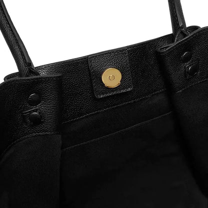 Tassa | Luxe Oversized Schoudertas met Gouden Sluiting