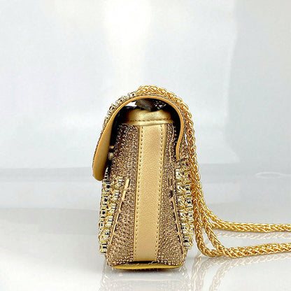 Tadea | Statement Schoudertas met Strass Mozaïek