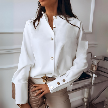 Tessa | Elegante Satijnen Blouse