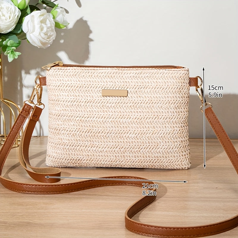 Rain | Small Braided Crossbody Bag