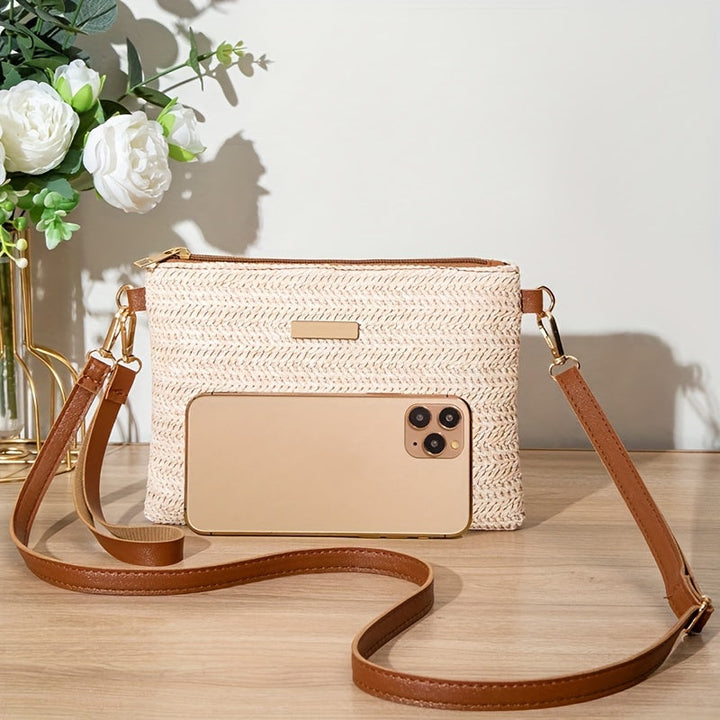 Rain | Small Braided Crossbody Bag