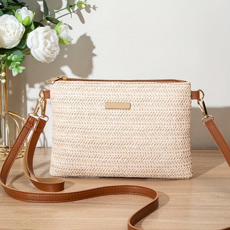 Rain | Small Braided Crossbody Bag