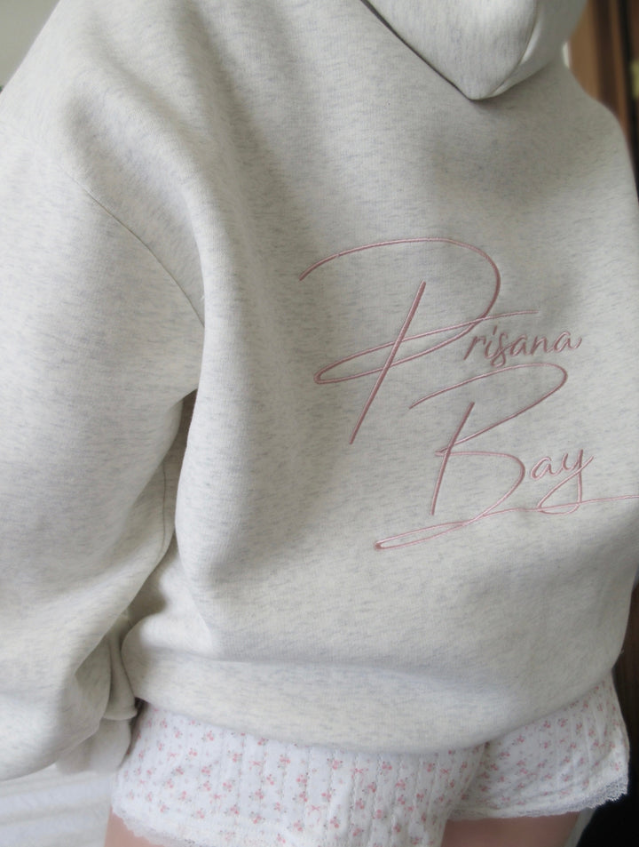 Soft Oversized Bow Hoodie with Hood