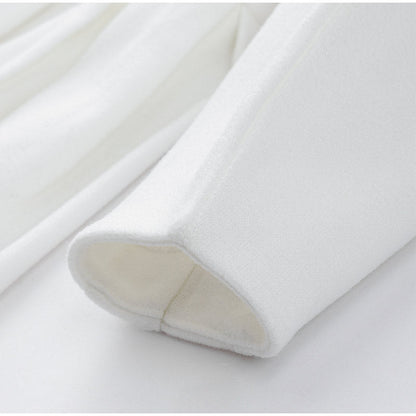 Oversized Lange Stijlvolle Dames Mantel Jas met Dubbele Rij Knopen