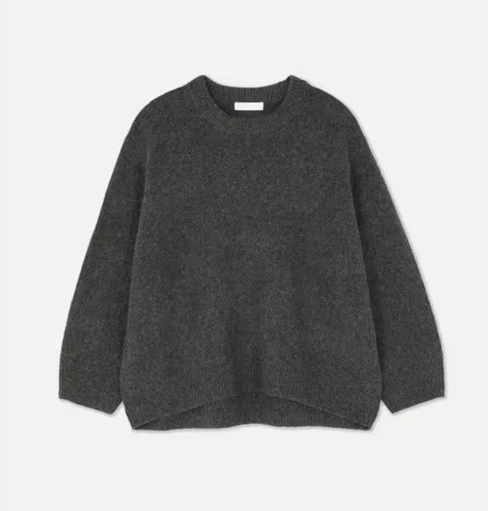 Julia | Trendy Pink Oversized Sweater