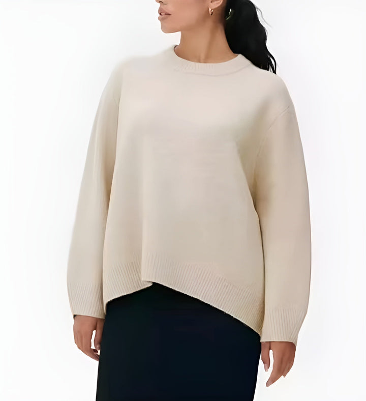 Julia | Trendy Pink Oversized Sweater