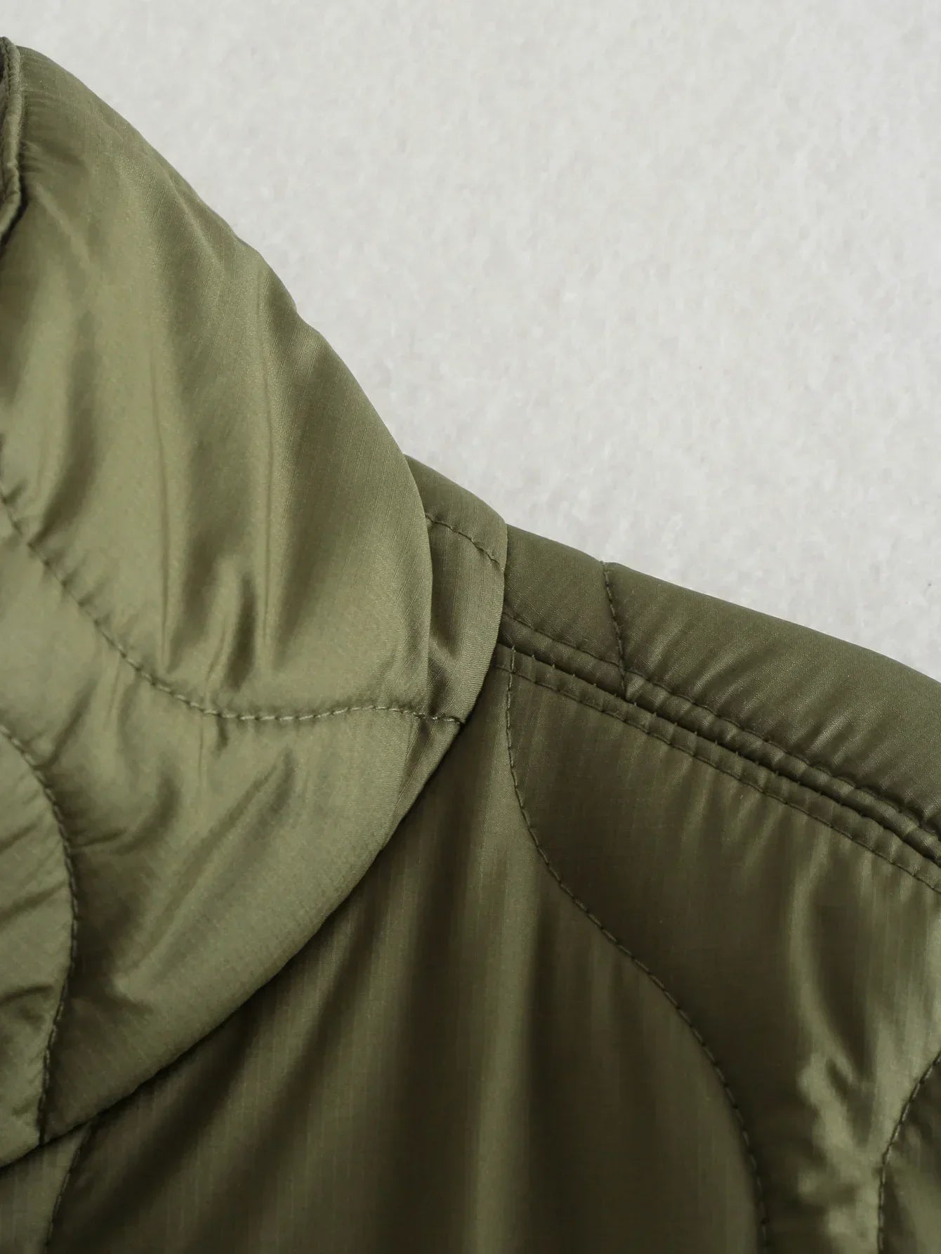 Flavia | Oversized Gewatteerde Poncho-Jas