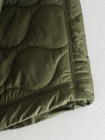 Flavia | Oversized Gewatteerde Poncho-Jas
