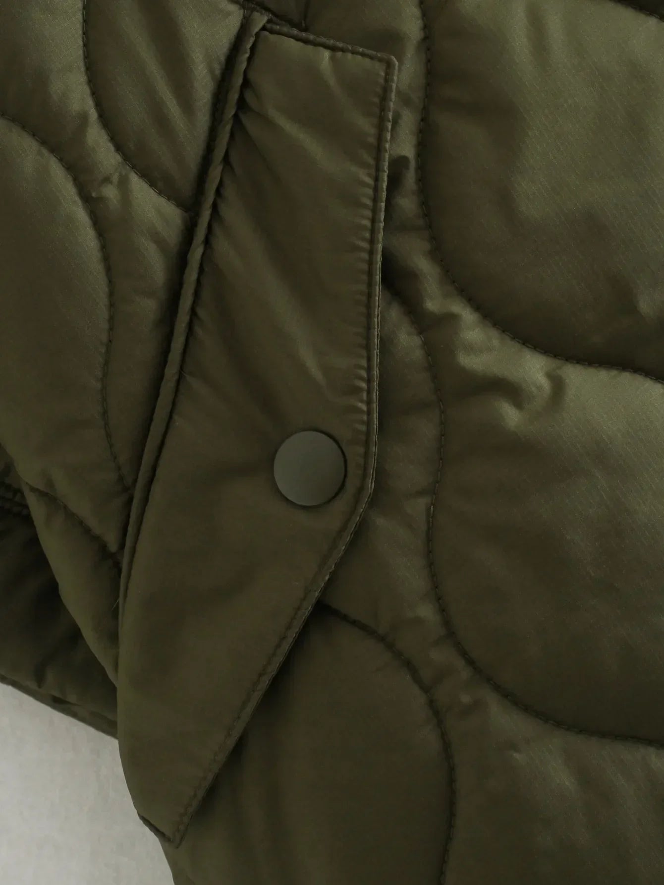 Flavia | Oversized Gewatteerde Poncho-Jas