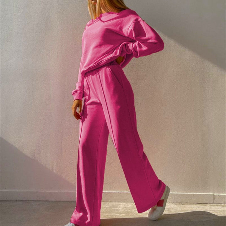 2-teiliges Jogginganzug für Damen Roze / S - AIDA LENA