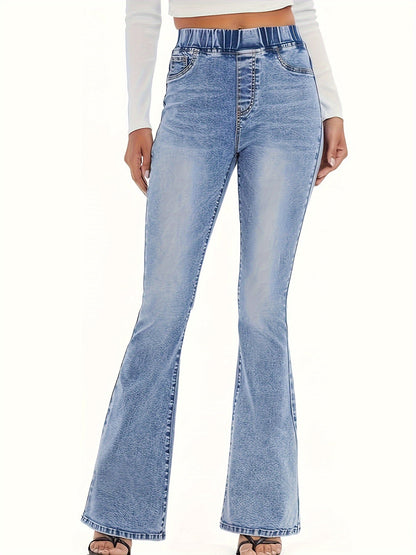 Reizl | Flared High-Waist Jeans