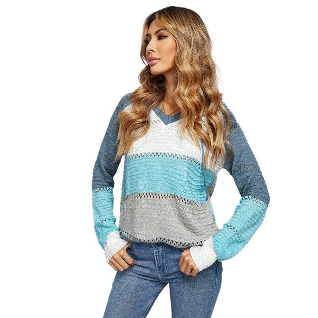 Hoodie Dames | V-hals met Capuchon