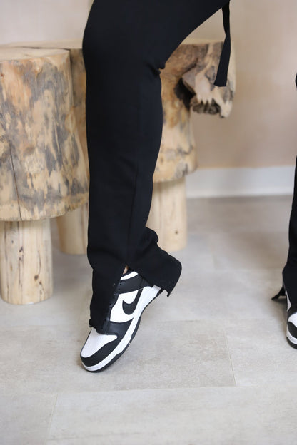 Casual Dames Loungewear Set met Cropped Hoodie en Joggingbroek