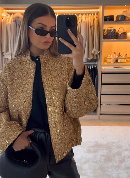 Lucrece | Glam Sequin Bomberjack