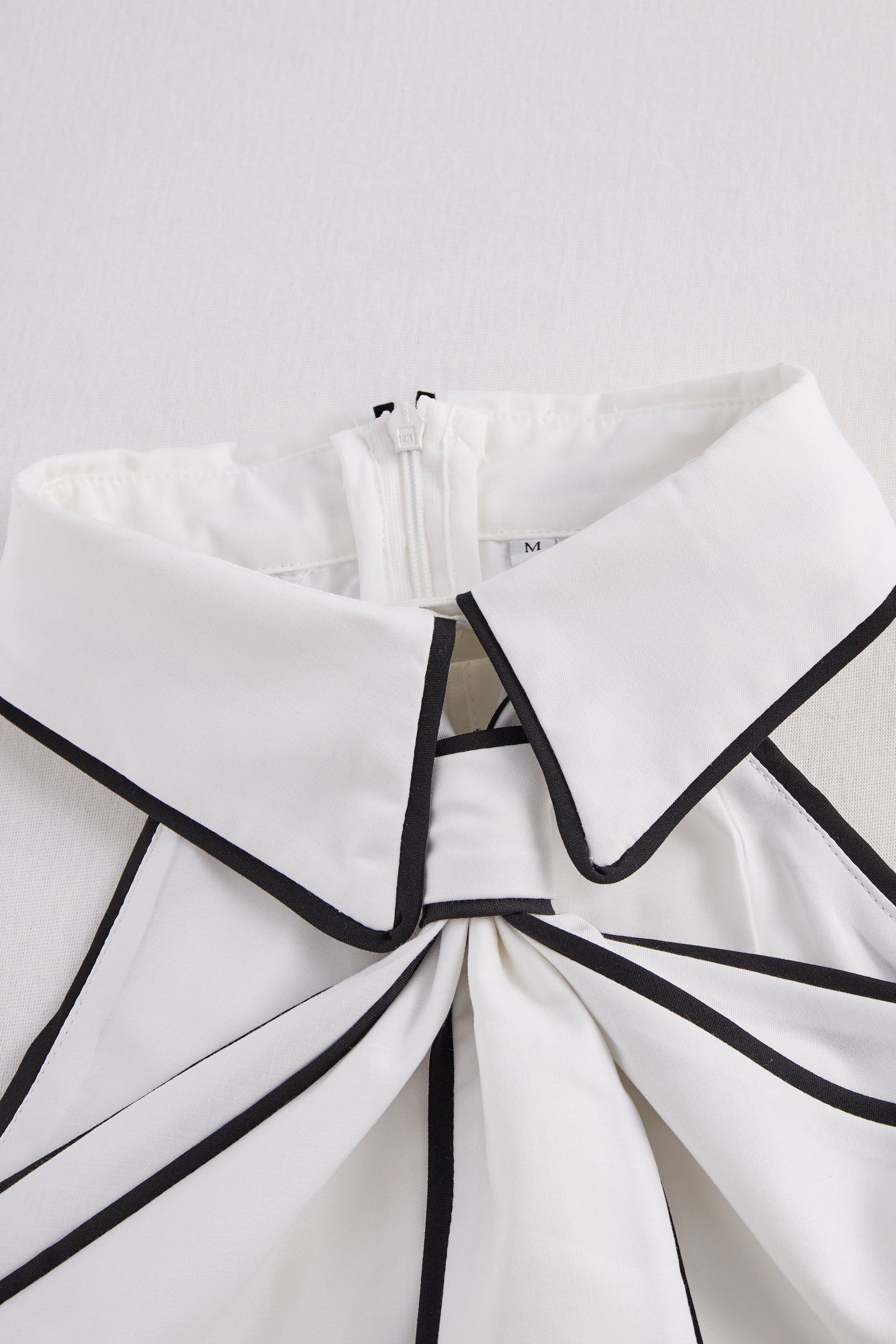 Trendy Halter Top Met Kraag En Strikdetail voor Vrouwen