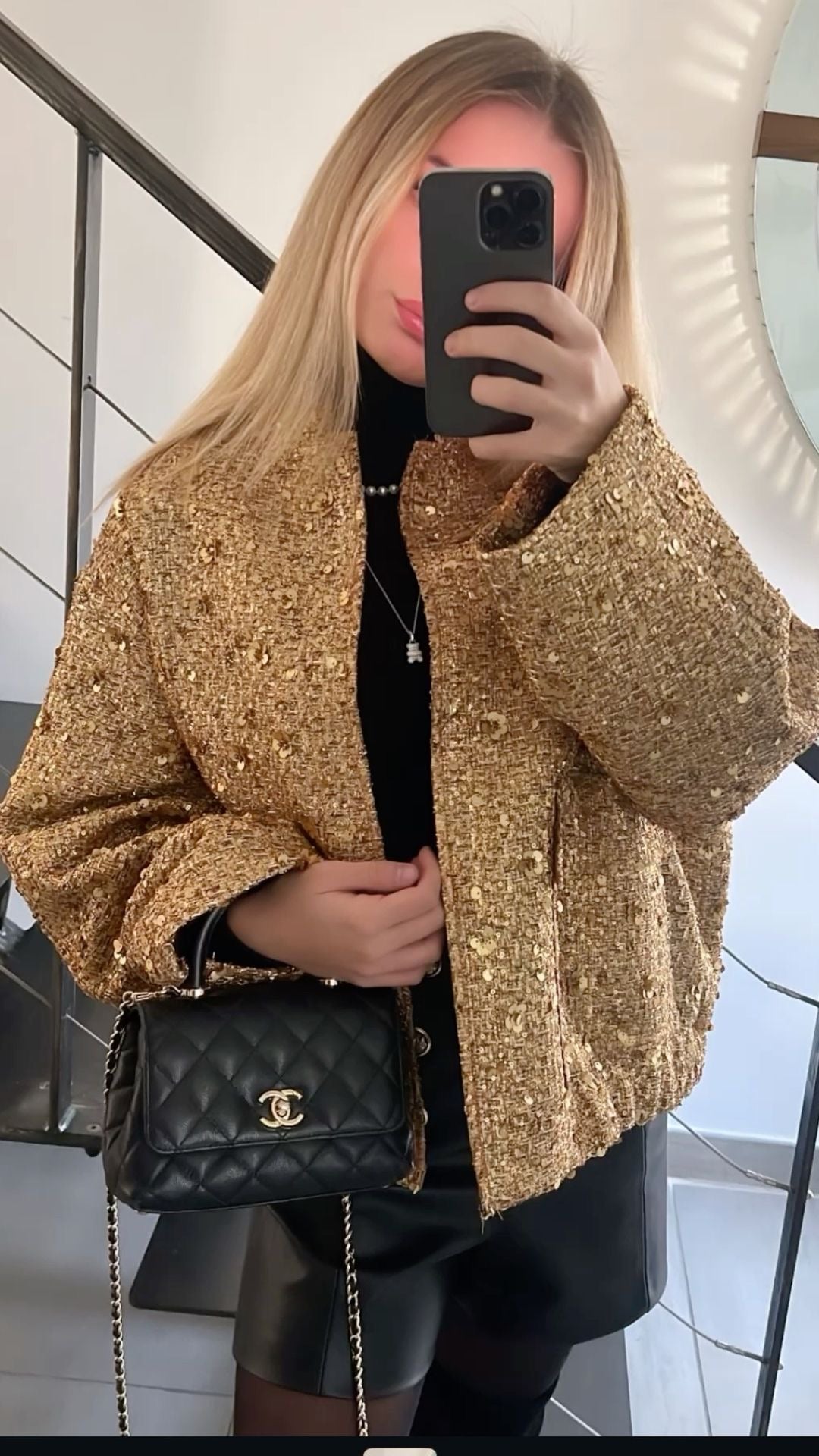 Lucrece | Glam Sequin Bomberjack