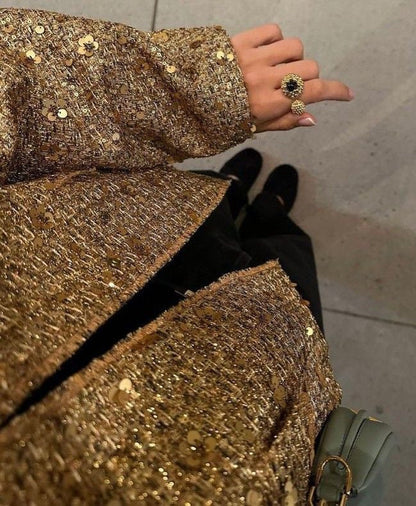 Lucrece | Glam Sequin Bomberjack