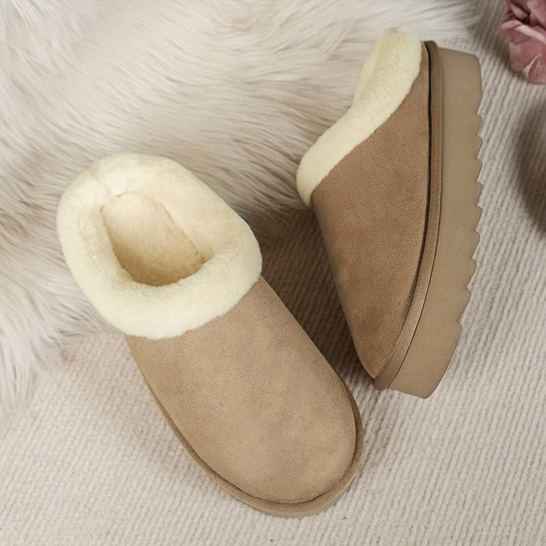 Comfortabele Dames Pantoffel Met Zachte Warme Voering