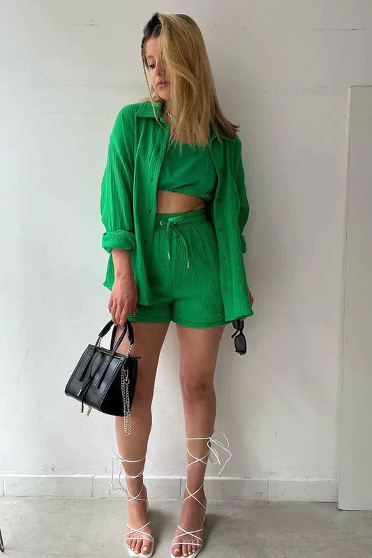 Gyonna | Zomerse 2-Delige Set met Shorts