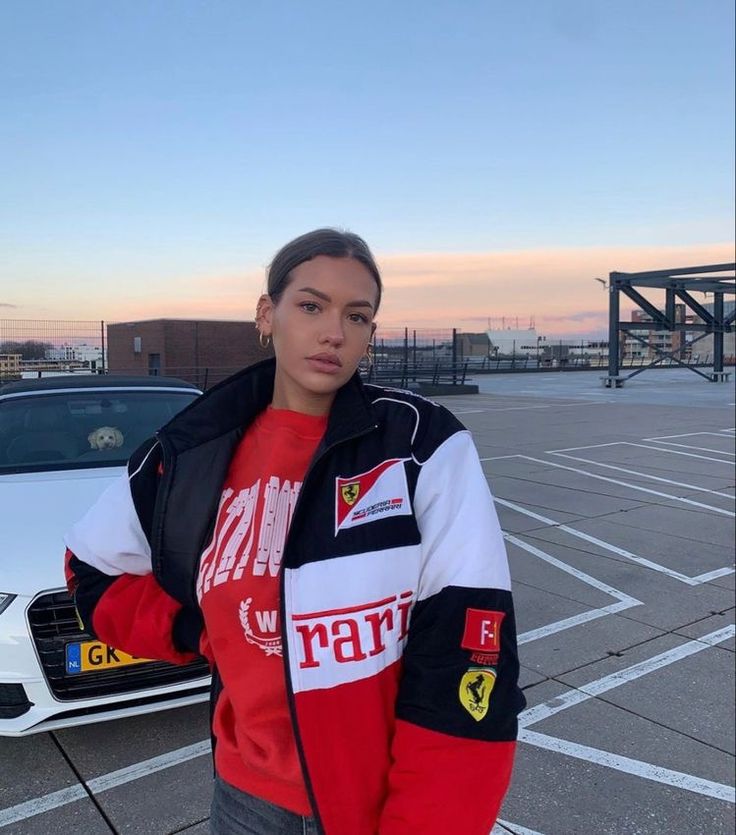 Trendy Oversized Dames Sportieve Bomberjack met Rits