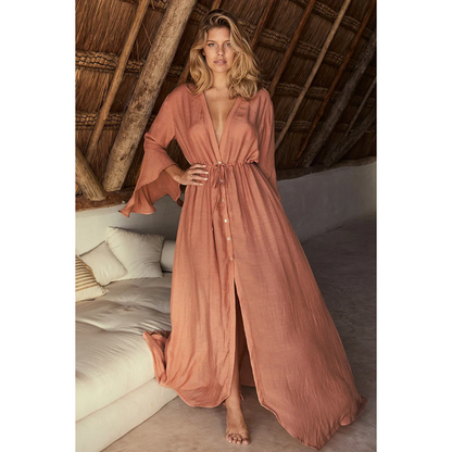 Fabiana | Luchtige Boho-Strandjurk met Elegante Touch