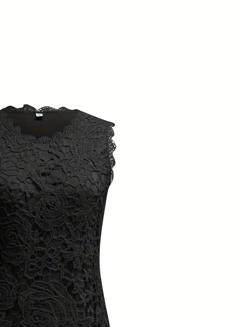 Carmen | Sleeveless Lace Top - Summer