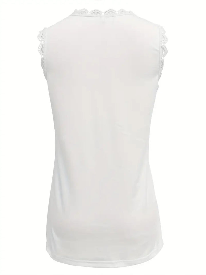 Carmen | Sleeveless Lace Top - Summer