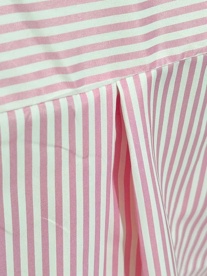 Gestreepte blouse voor vrouwen | knoopjes en lange mouw