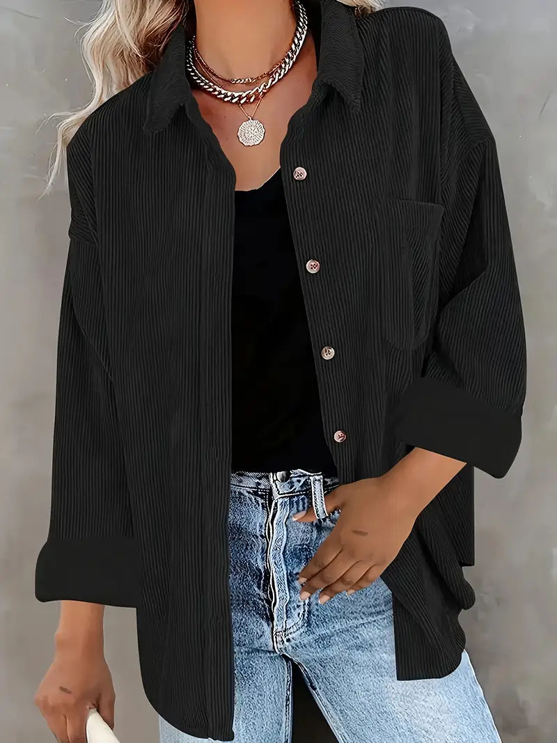 Comfortabel oversized blouse voor vrouwen