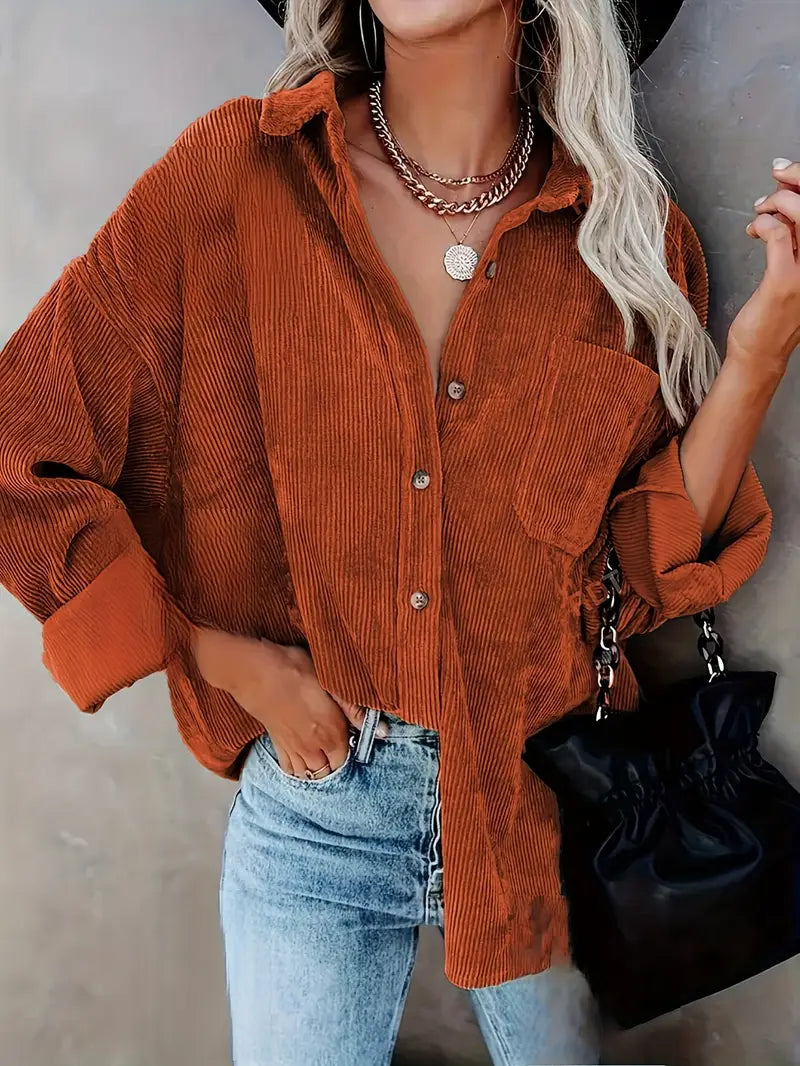 Comfortabel oversized blouse voor vrouwen